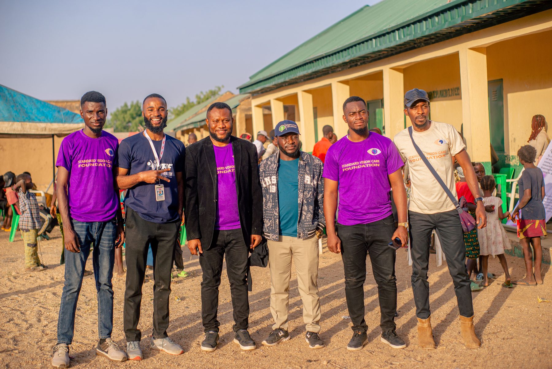 Standard Vision Care Foundation outreach team